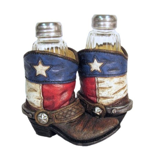 Deleon Texas Boots Salt & Pepper Shaker 12409