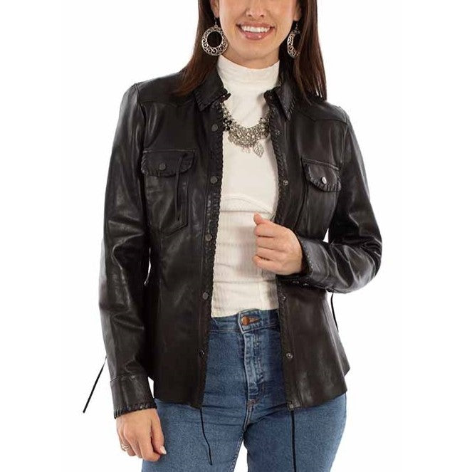 Scully Lamb Black Women's Jacket L1134-11