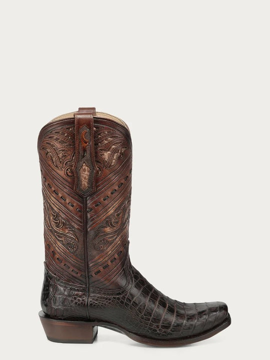 Corral Men's Tooled and Handwoven Boot A5100