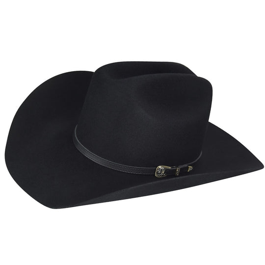 Bailey Wichita 2X Black Wool Cowboy Hat 4405