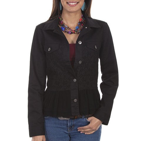 Scully Denim Lace Women's Jacket HC465