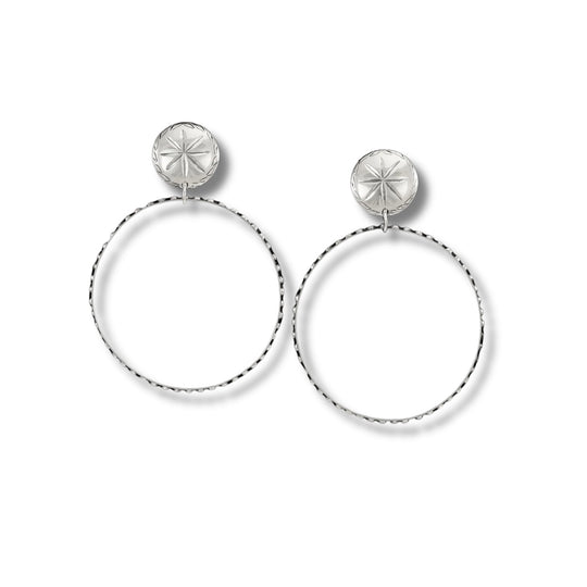 Vogt The Starburst Hoops Earrings 011-2208