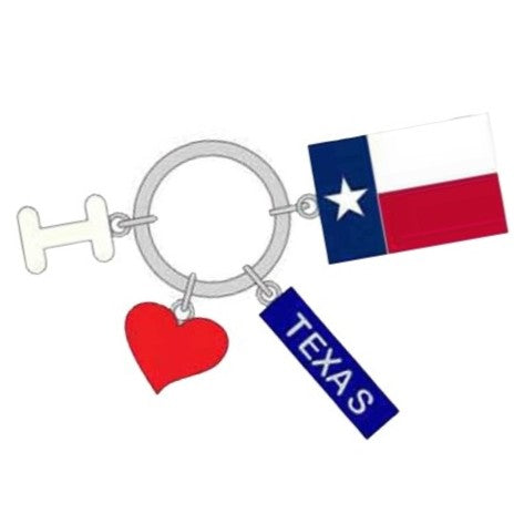 TX Products I Love Texas Keychain 1533