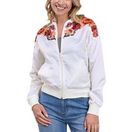 Roper Satin Bomber Women's Jacket 03-098-0565-1205