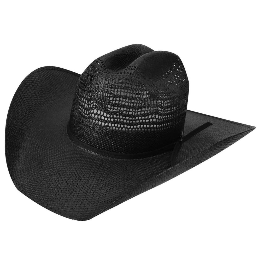 Bailey Desert Knight Black Straw Cowboy Hat S18BGA
