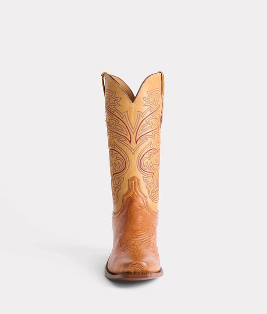 Lucchese Men's Nathan Smooth Ostrich Boot N1160.74