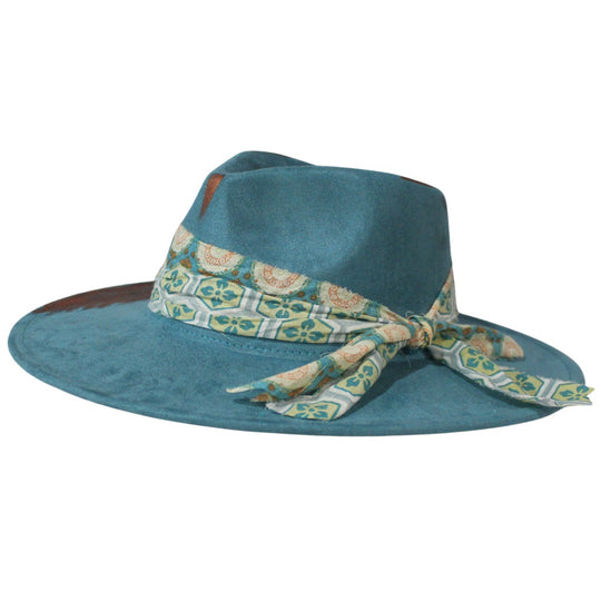 Betsy Simmons Sky Runner Wool Flat Brim