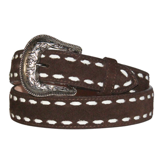 Jaac Arnold Suede Brown Belt 8410