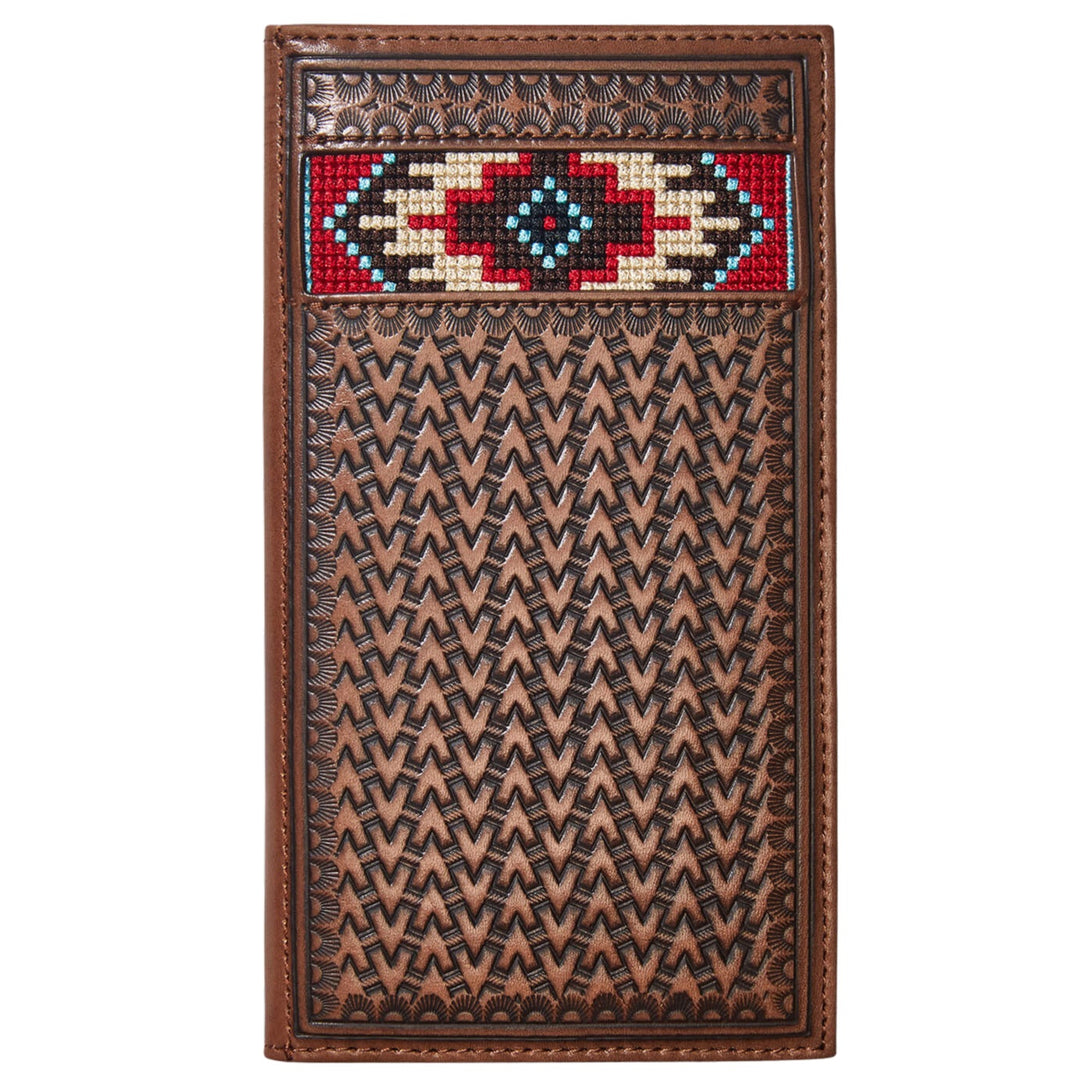 Ariat Basketweave Southwestern Rodeo Wallet A3543408