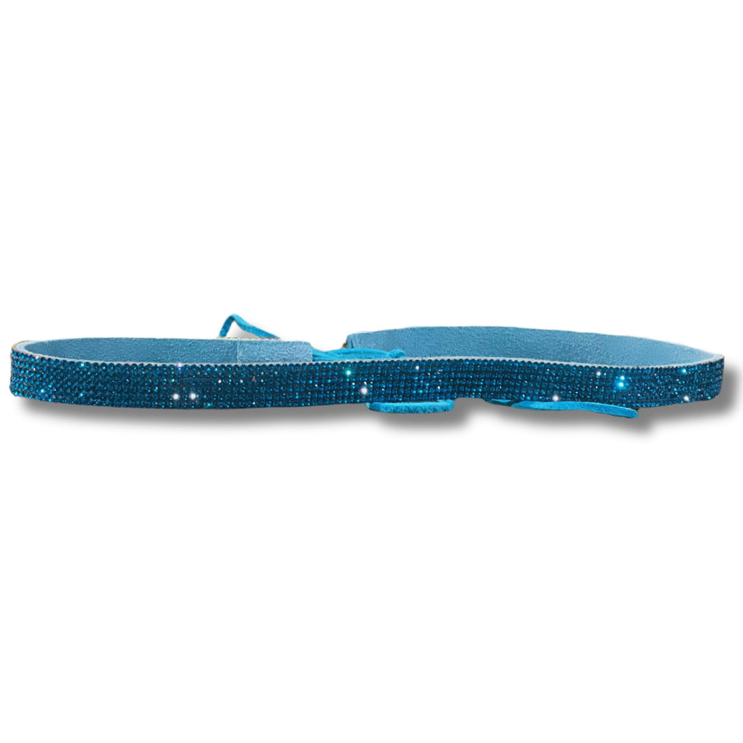 Big Star Bling Turquoise Suede Hatband