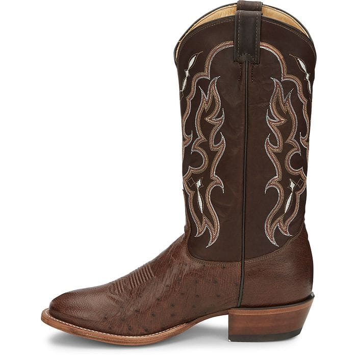 Tony Lama Men's Tobac Tiberius Smooth Ostrich Exotic Boots 06082