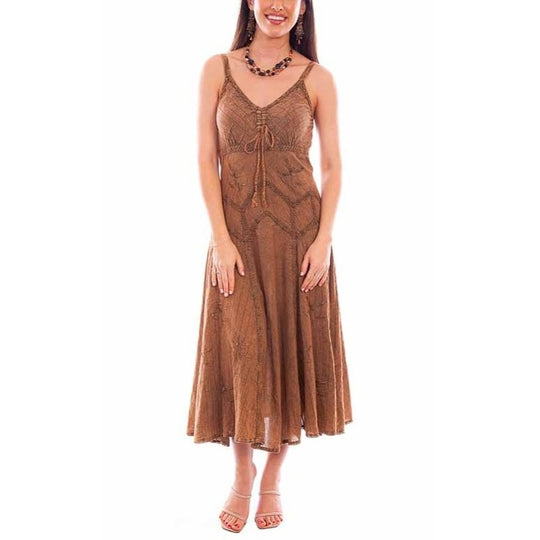 Scully Embroidered Midi Women's Dress HC62