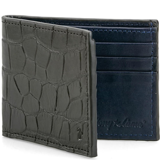Tony Lama Onyx Alligator Wallet S3020BW
