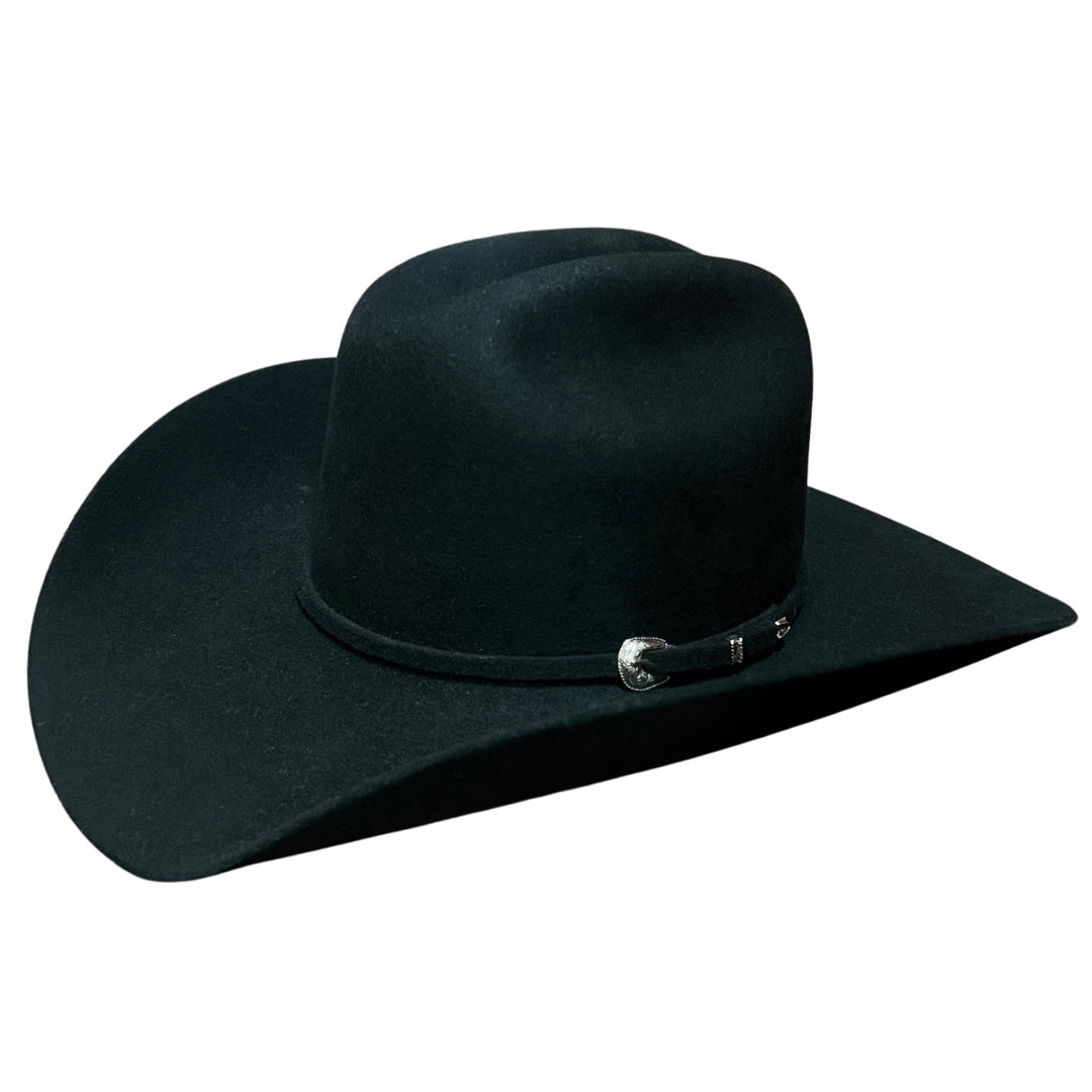 Serratelli Mesa Black Wool Cowboy Hat