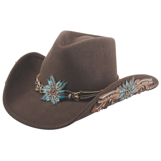 Bullhide Ain't It Different Chocolate Wool Cowboy Hat 0830CH