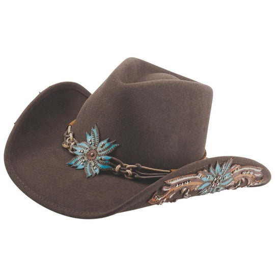 Bullhide Ain't It Different Chocolate Wool Cowboy Hat 0830CH