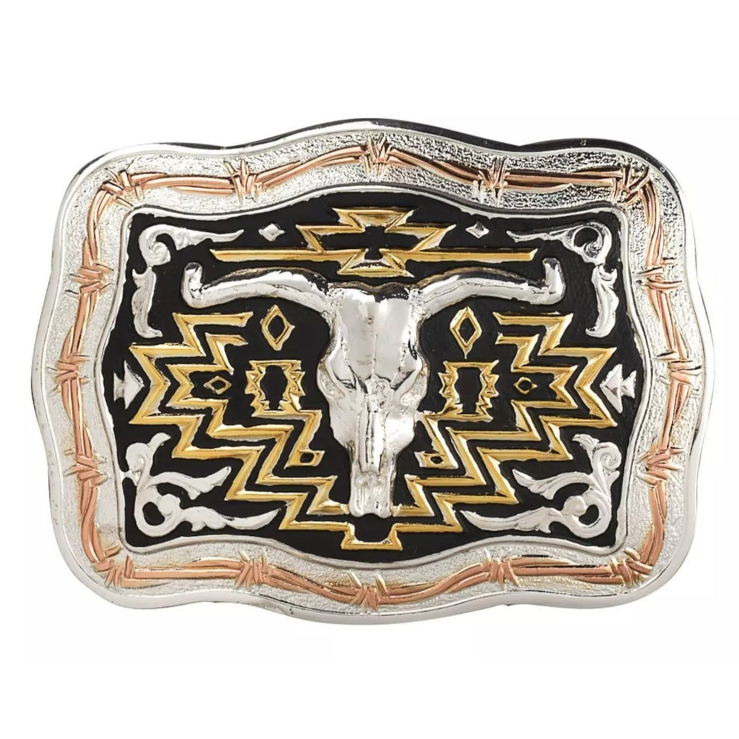 Crumrine Skull Square Buckle C10015