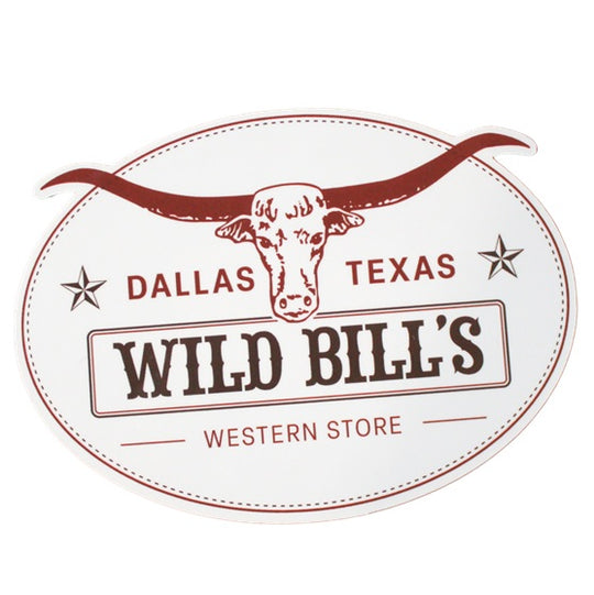 Wild Bill's Cut Out Sticker