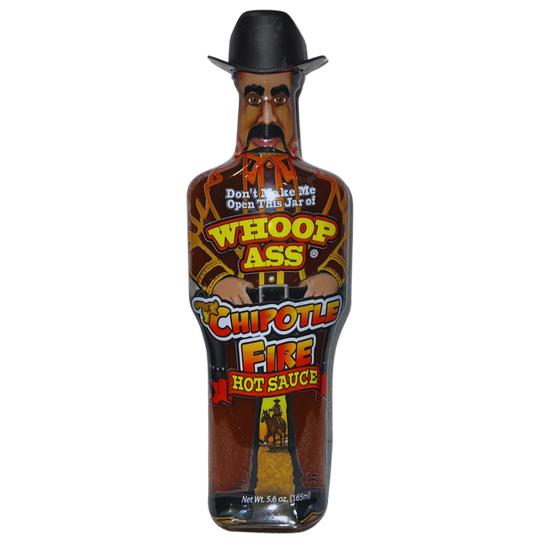 Whoop Ass Chipotle Fire Hot Sauce WA312