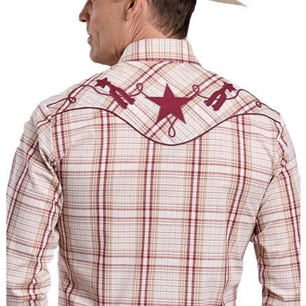 Roper Fancy Applique Men's Western Snap 01-001-0024-2025