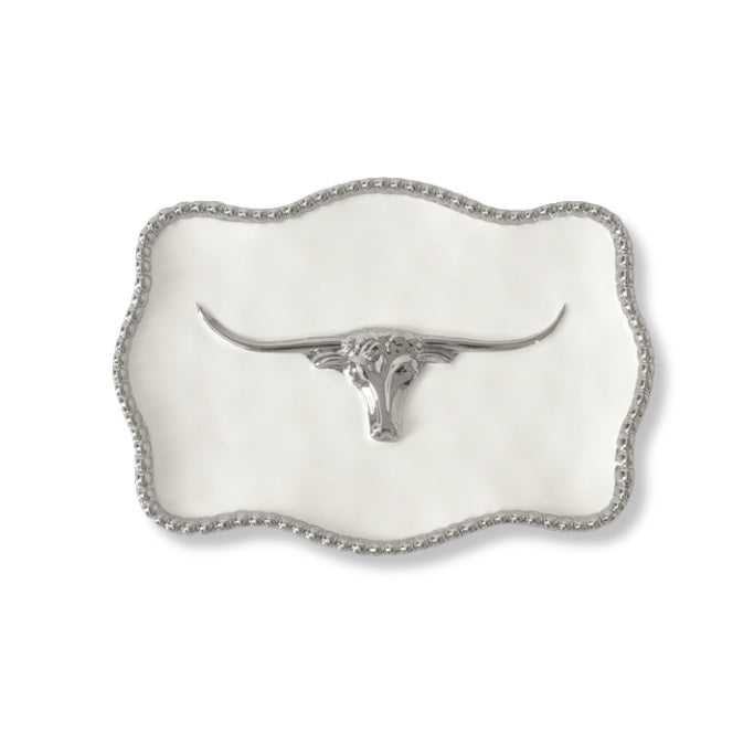 Pampa Bay Porcelain Small Longhorn Tray LNG2891