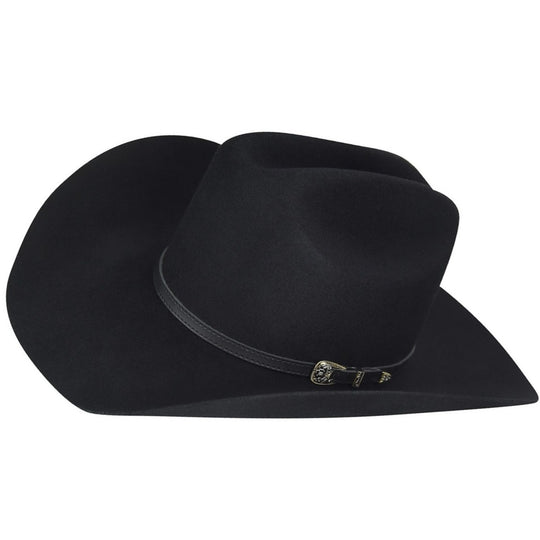 Bailey Wichita 2X Black Wool Cowboy Hat 4405