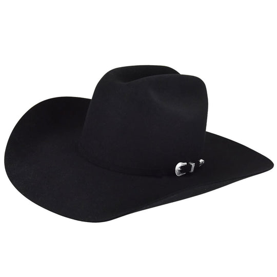 Bailey Courtright 7X Black Fur Felt Cowboy Hat W1507A