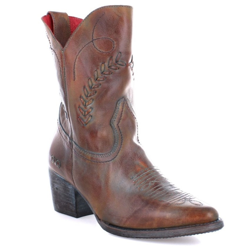 Bed Stu Amanda II Pecan Rustic Women's Bootie F393080