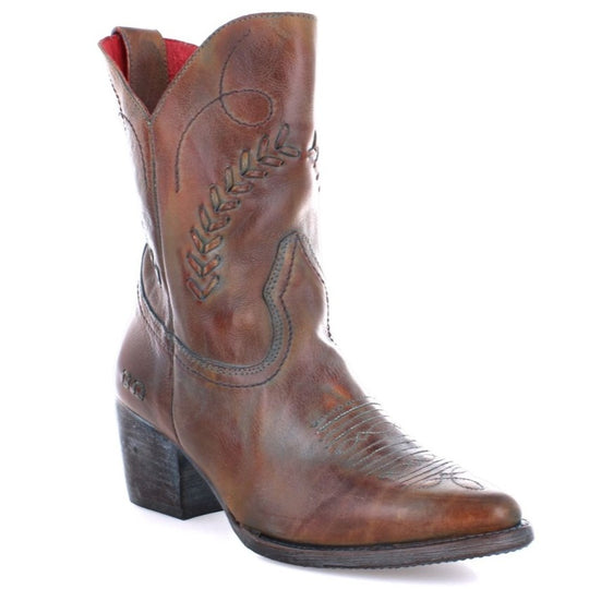 Bed Stu Amanda II Pecan Rustic Women's Bootie F393080