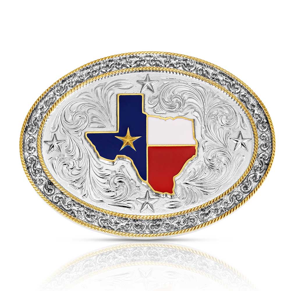 Lone Star Pride Buckle A1082P