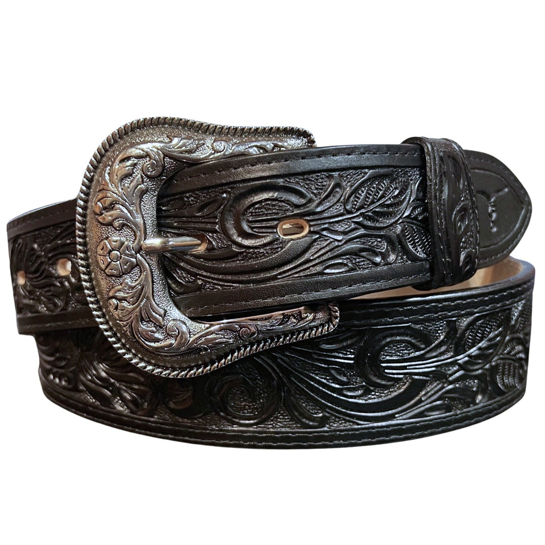 Jaac Arnold Signature Tooled Black Belt 8195