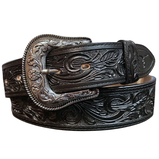 Jaac Arnold Signature Tooled Black Belt 8195