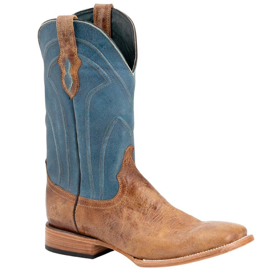 Ferrini Men's Kangaroo Leather Western Boot – Cowboy Boot Antique Saddle 10893-15, Size 9.5 D - View #2
