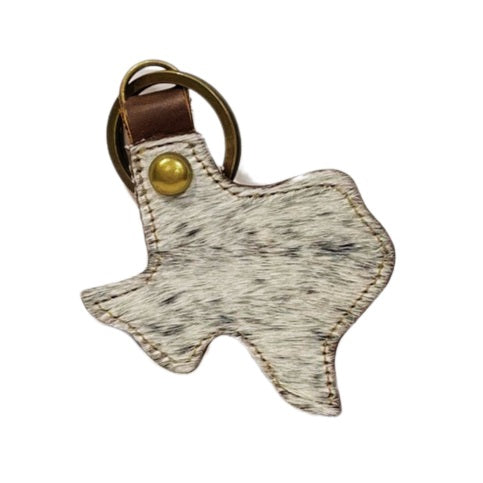 Hide & Skins Inc. Texas State Keychain