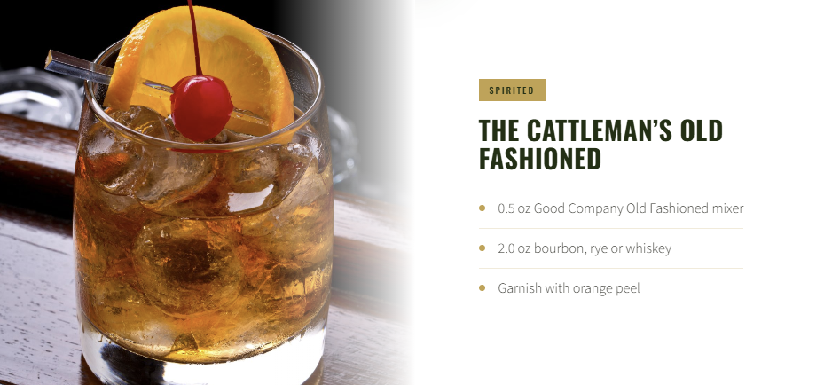 Good Company Cattleman’s Old Fashion Mixer