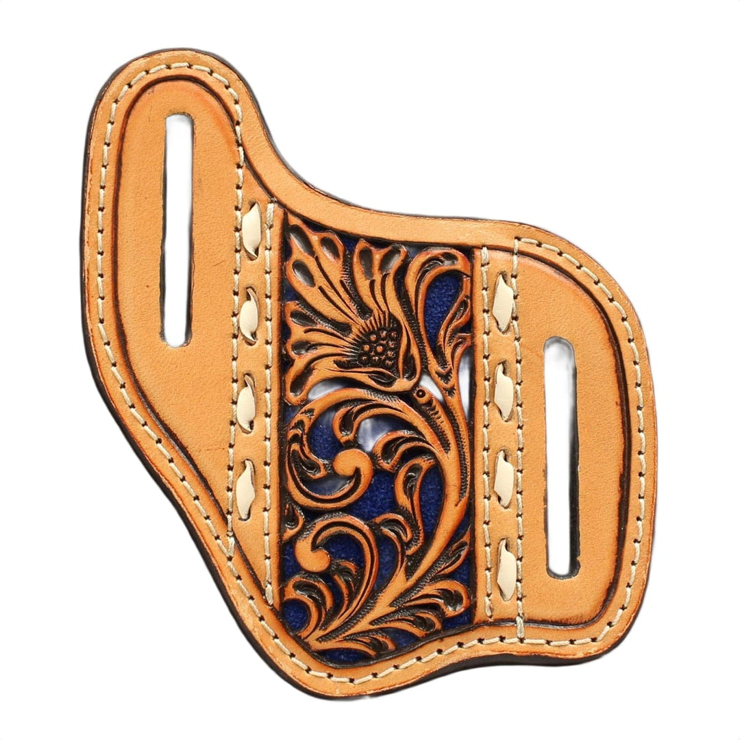Nocona Blue Underlay & Tan Knife Sheath 1805227