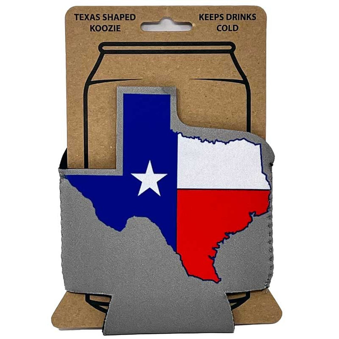 Texas Shaped Koozie 6320