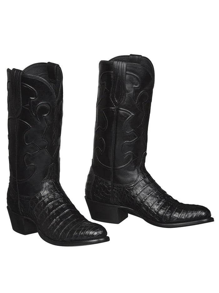 Lucchese Men's Charles Ultra Belly Caiman Boot M1636.R4
