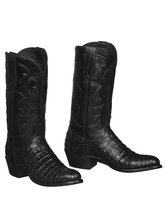Lucchese Men's Charles Ultra Belly Caiman Boot M1636.R4