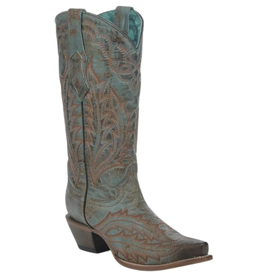 Corral Distressed Turquoise Women's Boot Z5345
