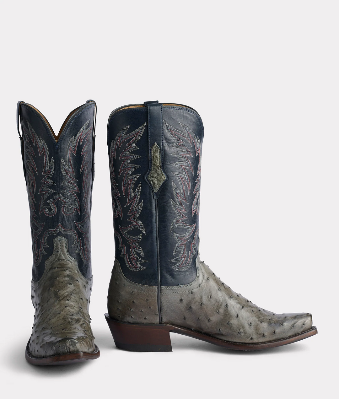 Lucchese Men's Elgin Full Quill Ostrich Boot N1222.73-1201