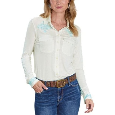 Stetson Novelty Knit Women's Button Up 11-050-0513-5013