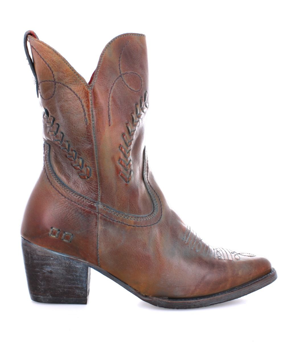 Bed Stu Amanda II Pecan Rustic Women's Bootie F393080