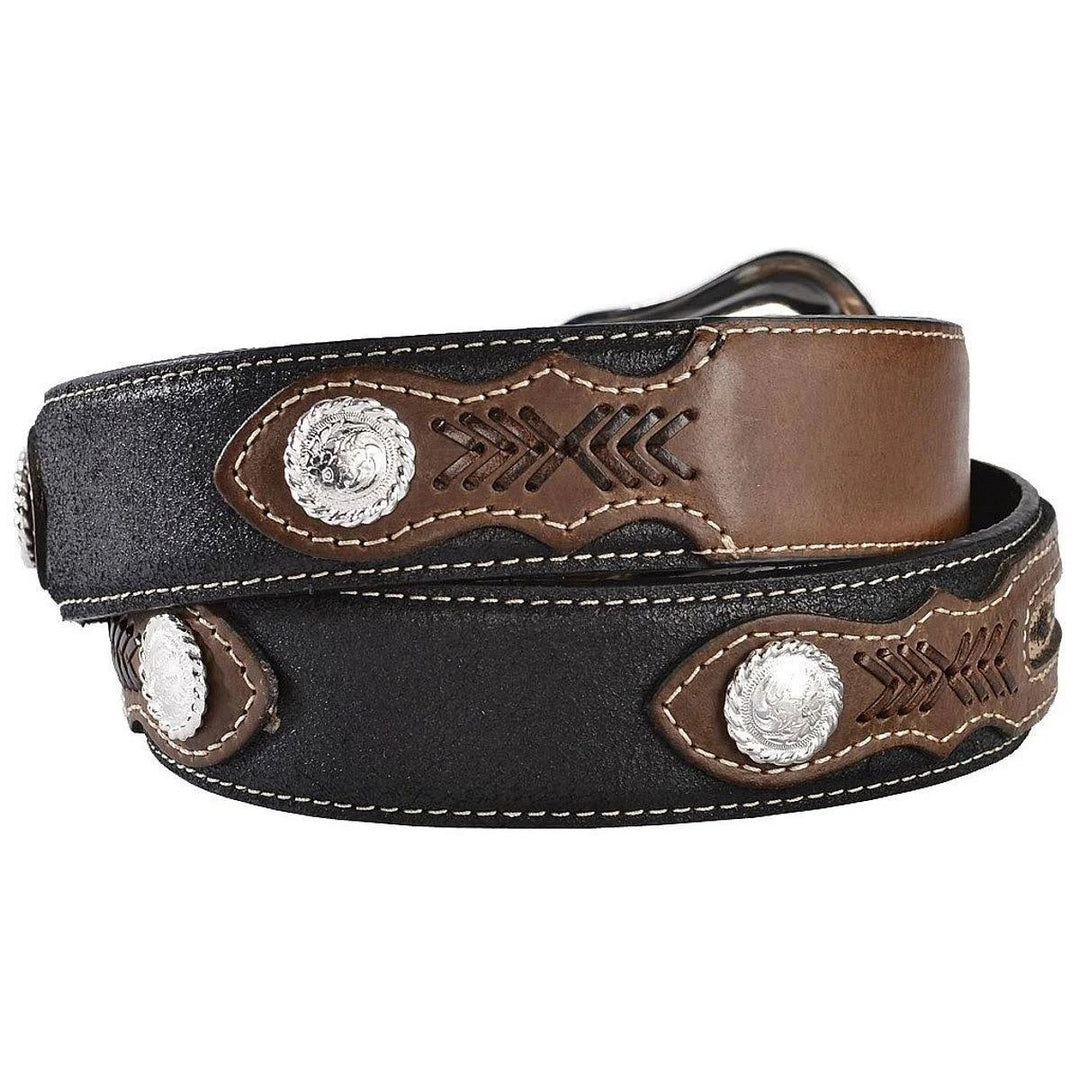 Top Notch Ribbon Nocona Top Notch Ribbon Billet Belt N2475701 – Wild Bill's Western Store