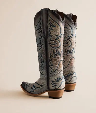 Corral Women's Circle G Crackled Leather Tall Boot L8075