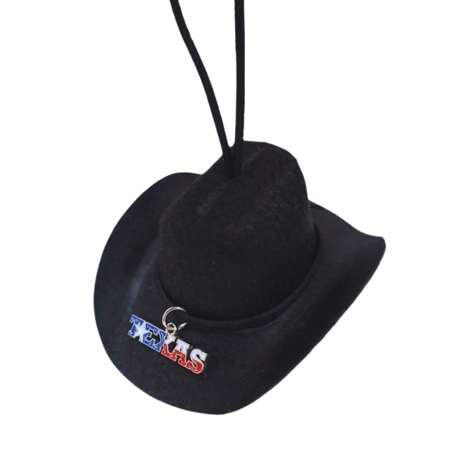 JT Giftware Black Hat Ornament TX80629