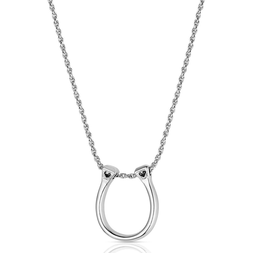 Lucky Nail Horseshoe Necklace NC6629