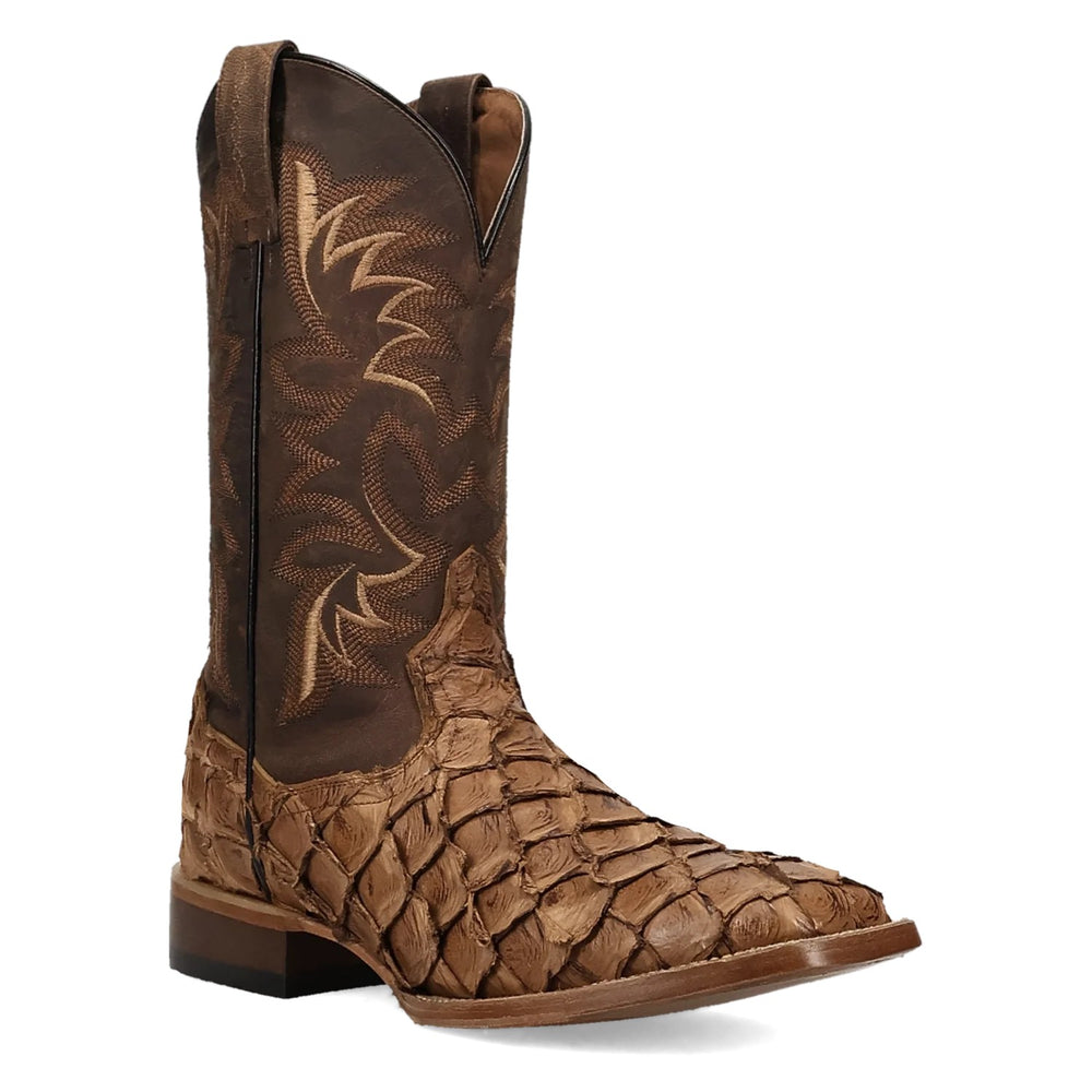 Dan Post Men's Marc Pirarucu Tan & Chocolate Boots DP5270