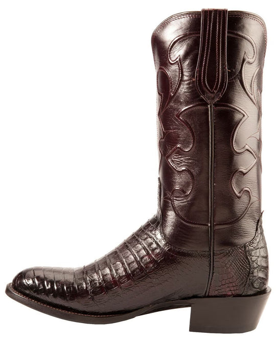 Lucchese Men's Charles Ultra Belly Caiman Boot M1637.R4