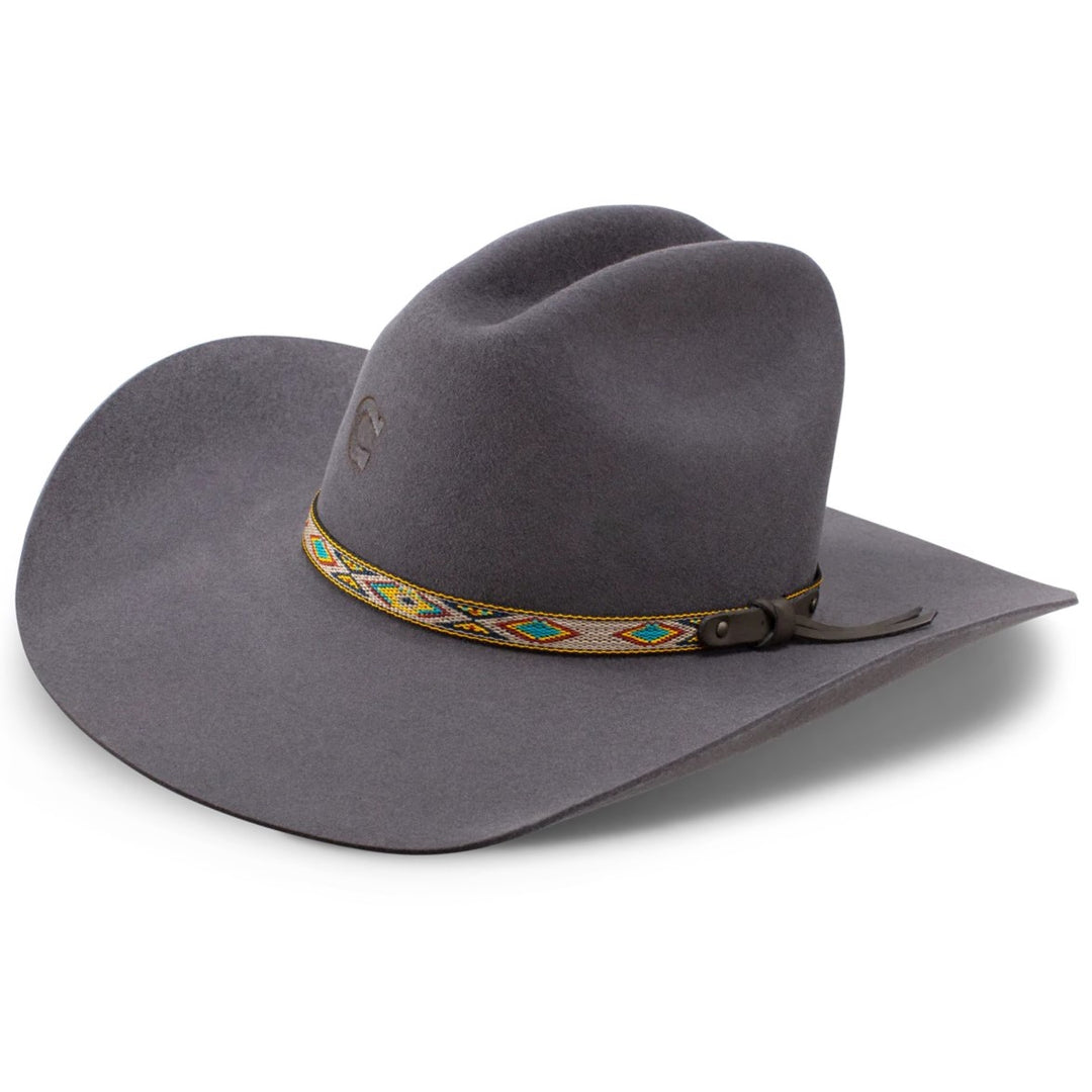 Charlie 1 Horse Run Away Grey Wool Cowboy Hat